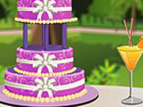 Украшение изумительного свадебного торта