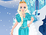 Ледяная принцесса: свадебное платье