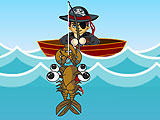 Веселая рыбалка пирата