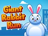 Гигантский кролик бежит