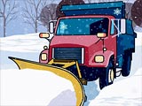 Скрытые снежинки и грузовики