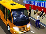 Водитель городского микроавтобуса